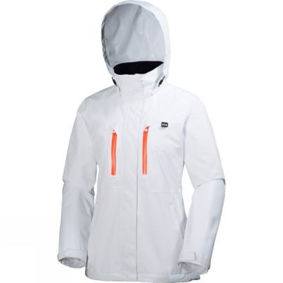 Chaquetas Helly Hansen Bykle Mujer - Blancas - Chile IOT243706